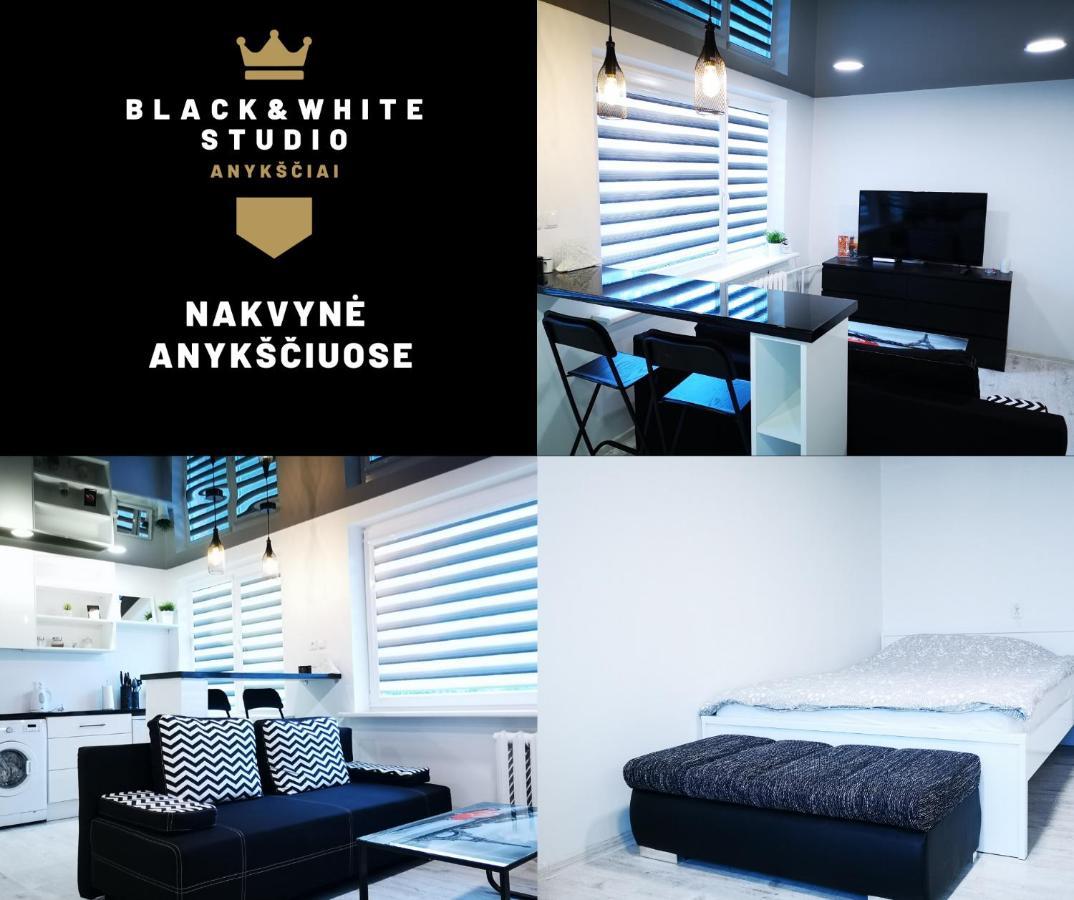 Black & White Studio Anykščiai Dış mekan fotoğraf